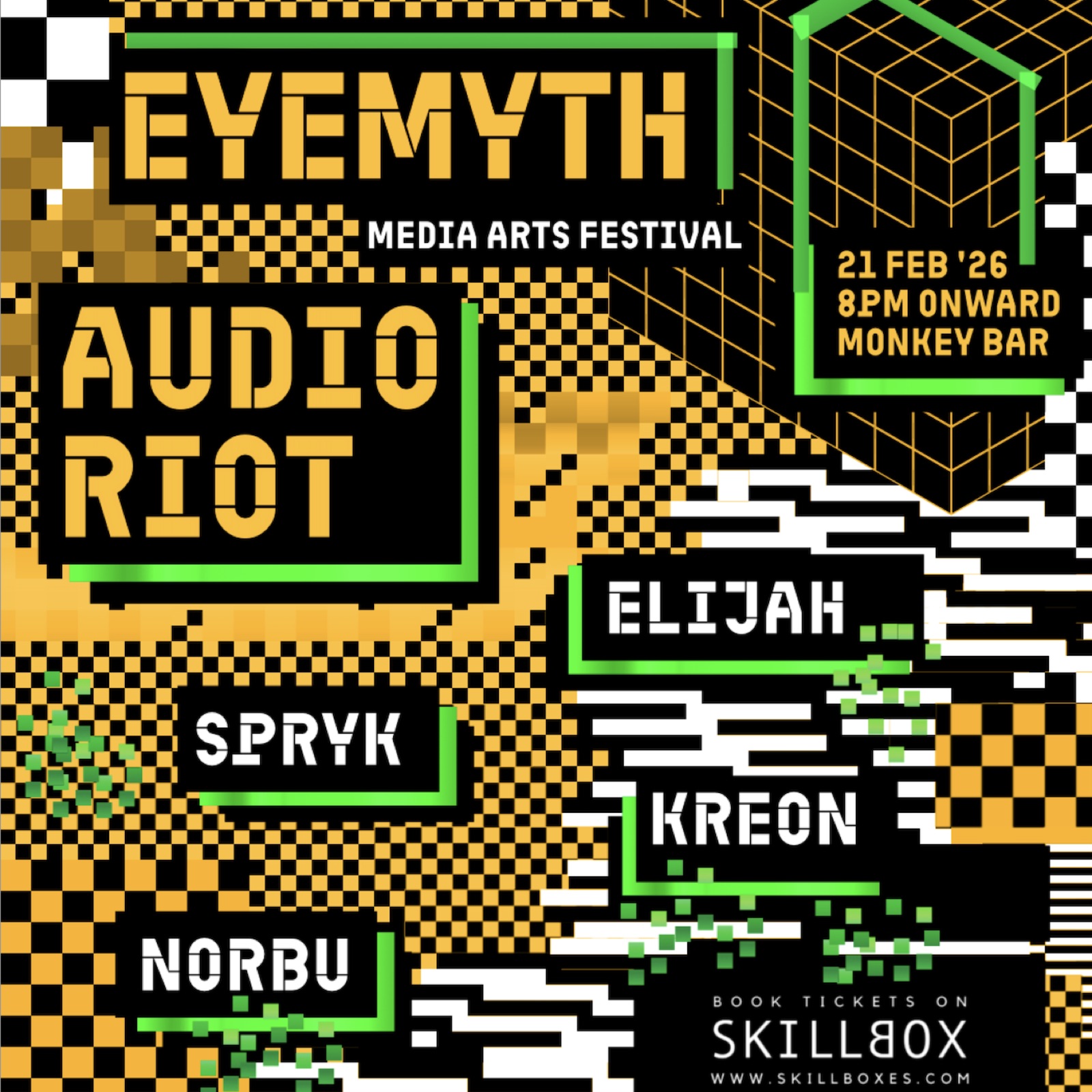 Audio Riot, EyeMyth Delhi 2026 poster