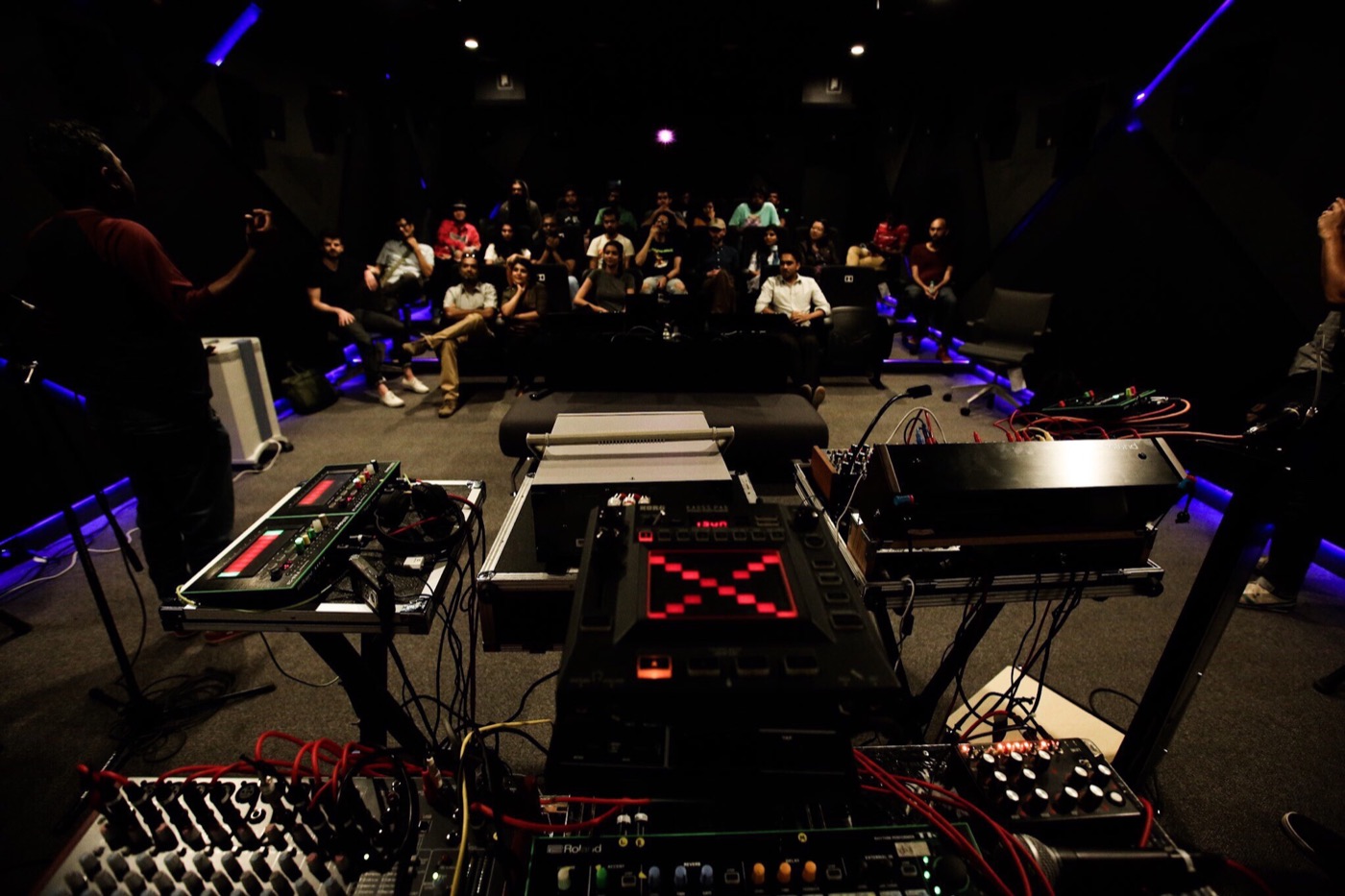 Live audiovisual performance, EyeMyth 2016