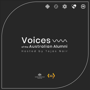 Voices of the Australian Alumni podcast cover